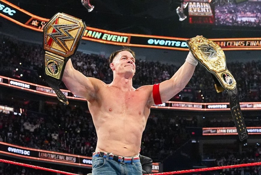 John Cena giai nghe hinh anh