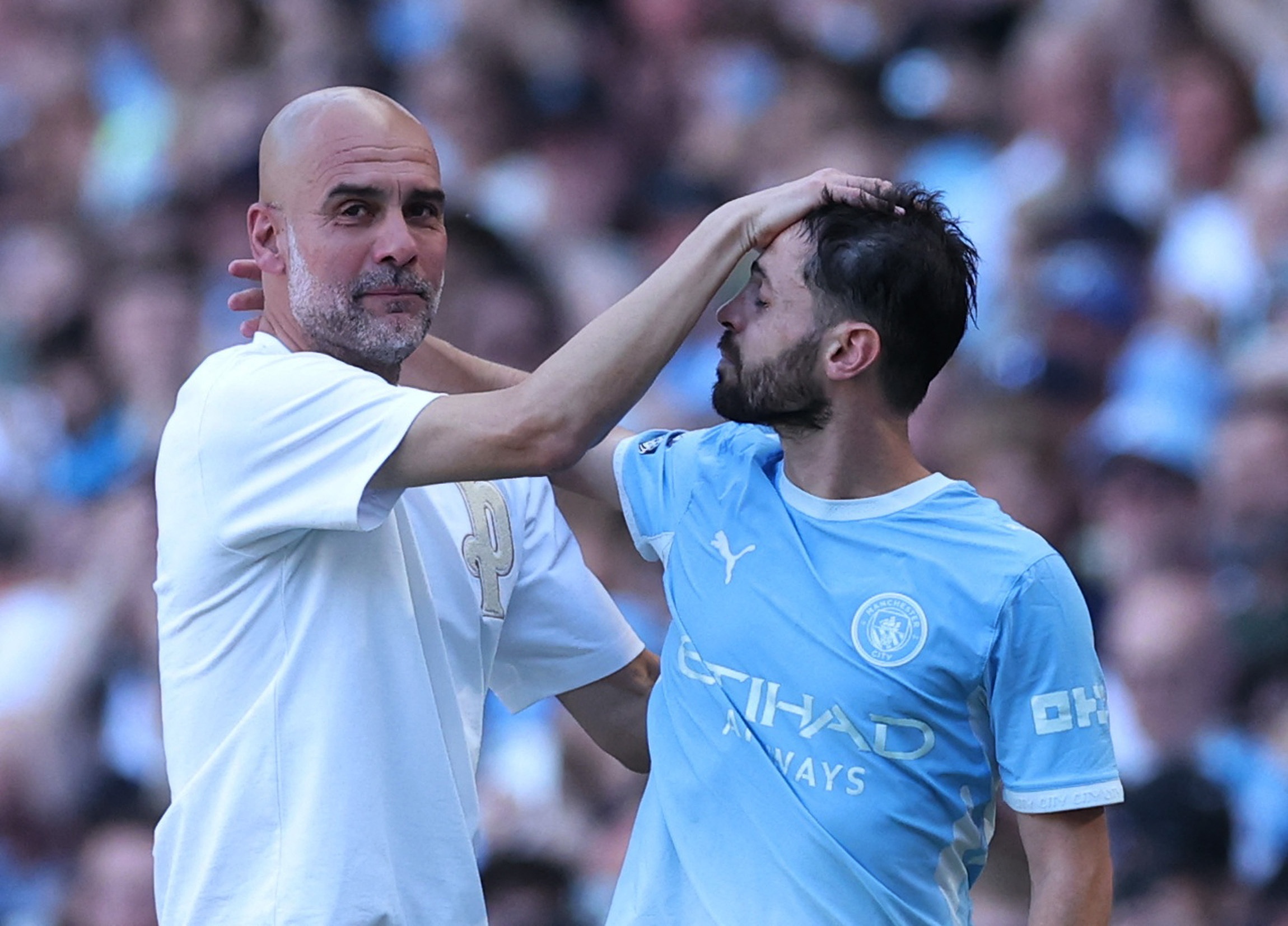 Man City sup do trong ngay chia tay Guardiola hinh anh