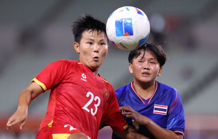 Tuyển nữ Việt Nam vào tứ kết ASIAD, tiễn Thái Lan về nước