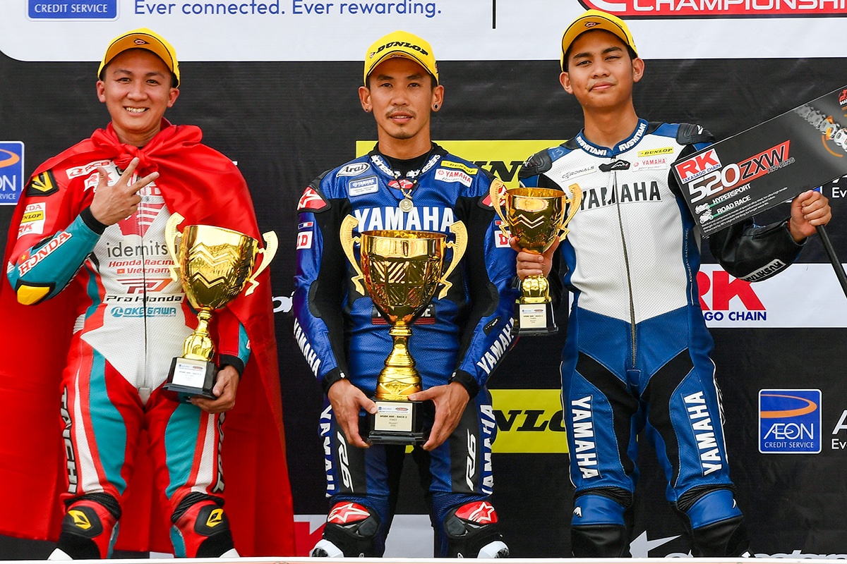 Honda Racing Vietnam khep lai mua giai voi loat podium an tuong hinh anh