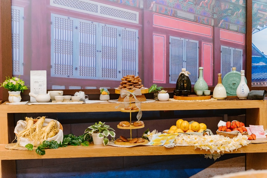 Nong san Han Quoc duoc quan tam tai le hoi van hoa, du lich hinh anh