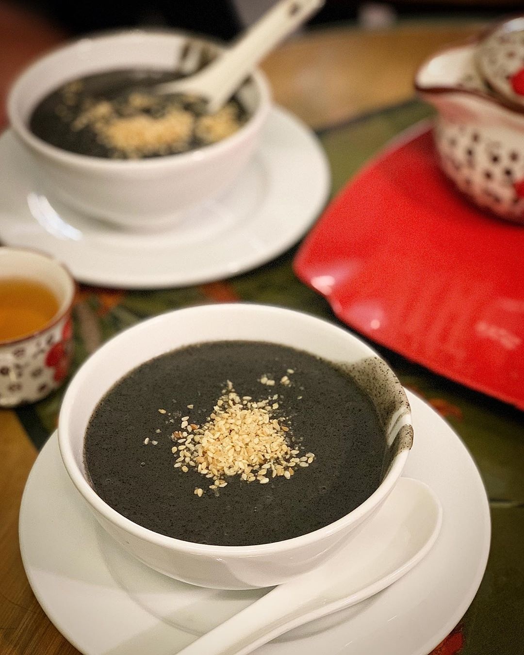 bánh flan mè đen ảnh 6 banh flan me den anh 6