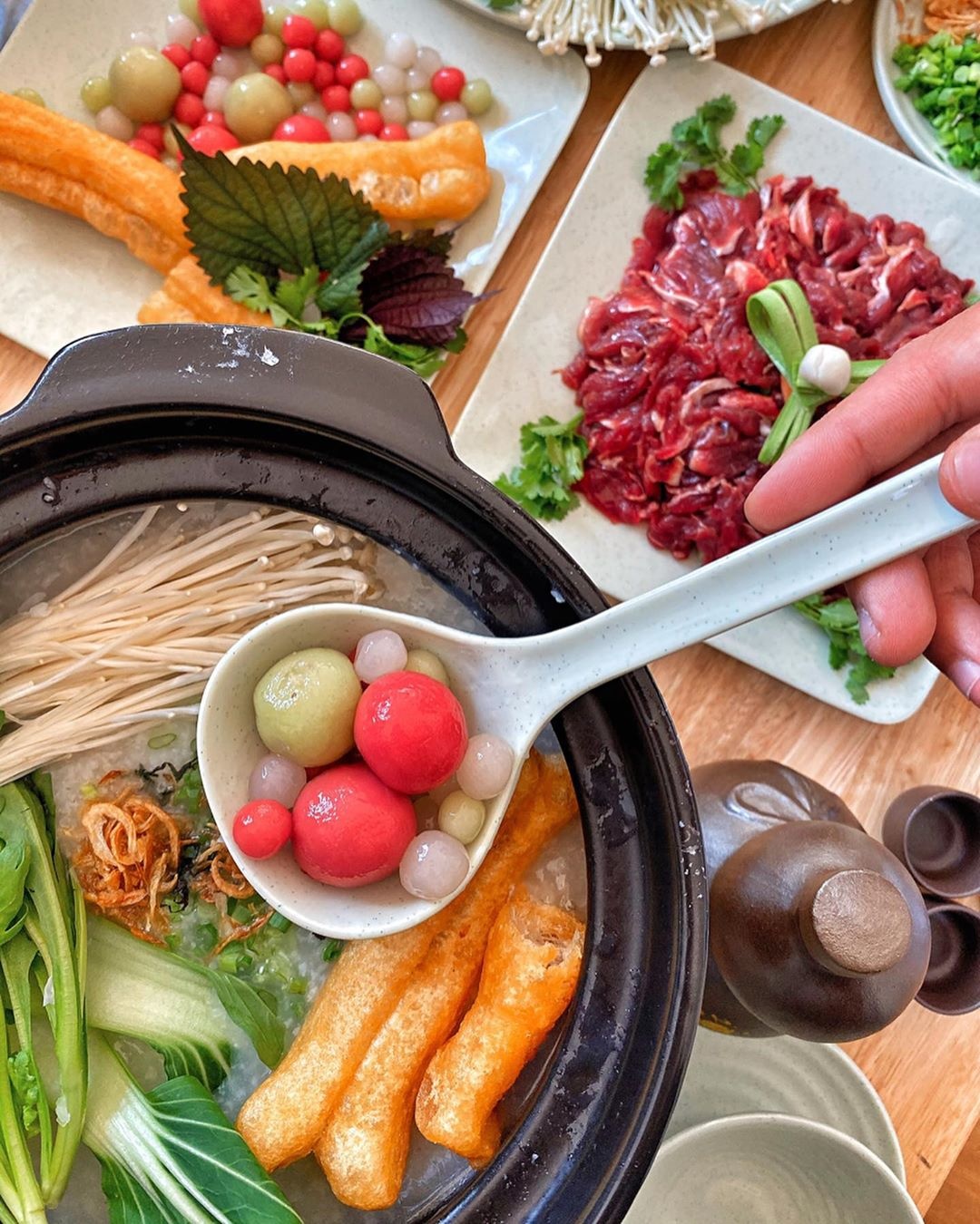 lẩu cháo trân châu ảnh 7 lau chao tran chau anh 7