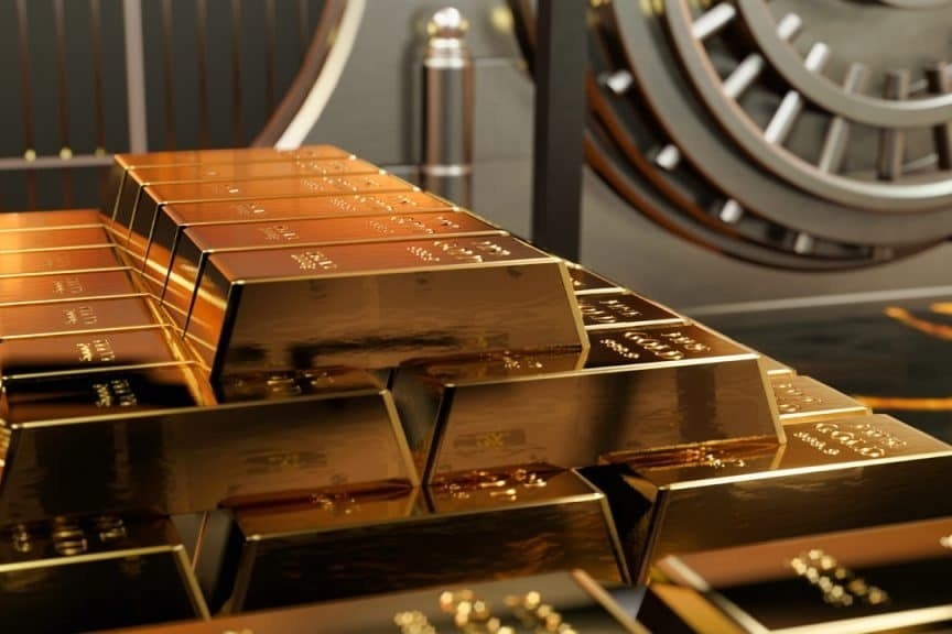 Cac ngan hang trung uong se tang du tru vang hinh anh