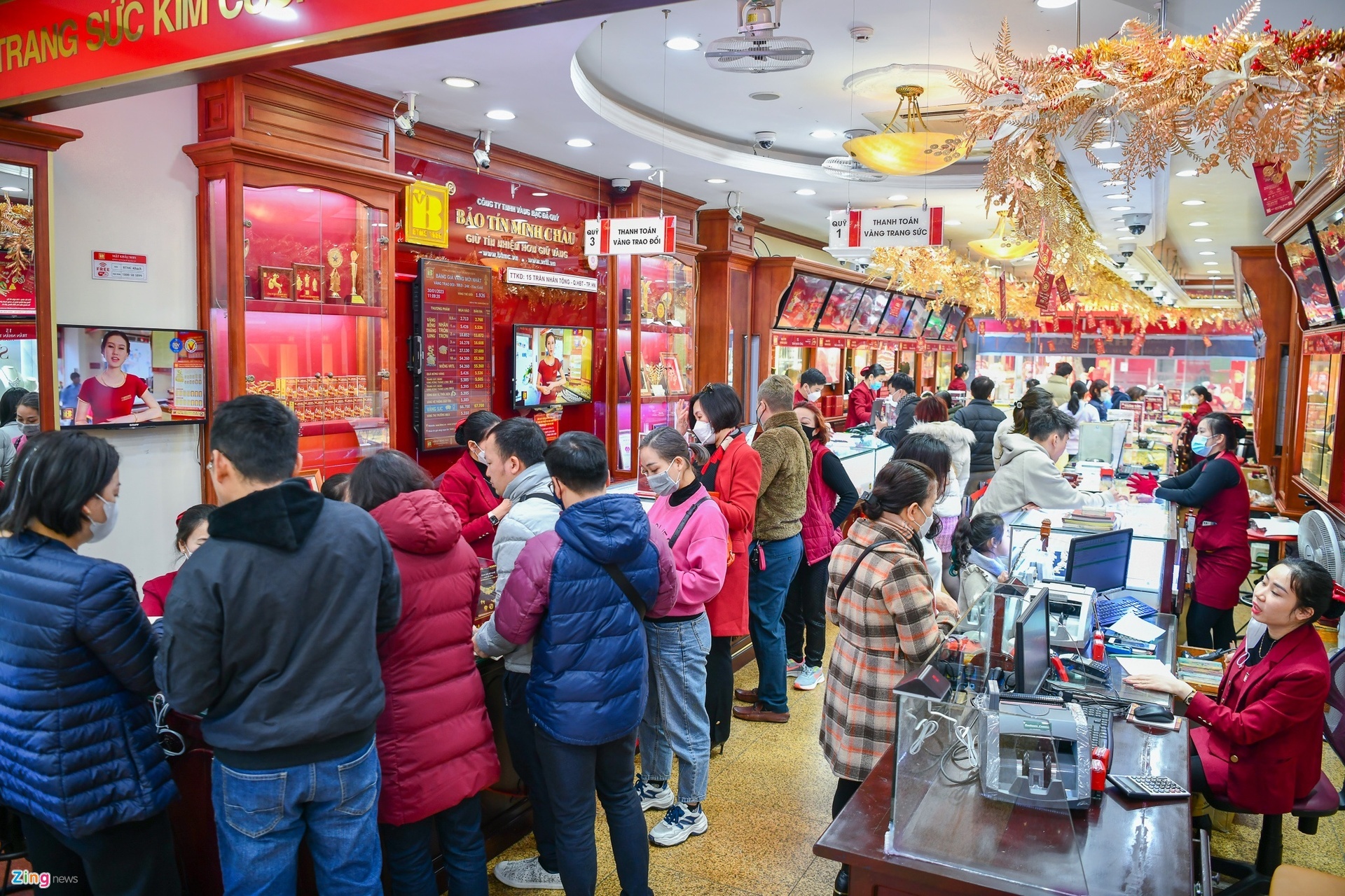 Gia vang trong nuoc tang cung chieu the gioi phien cuoi tuan hinh anh