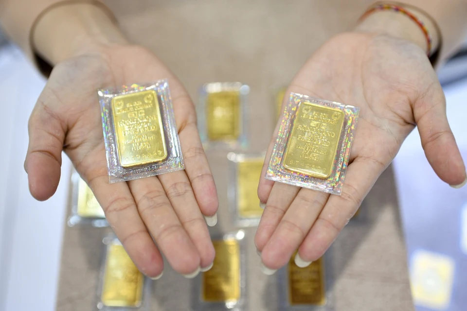 Gia vang mieng SJC tang tro lai hinh anh