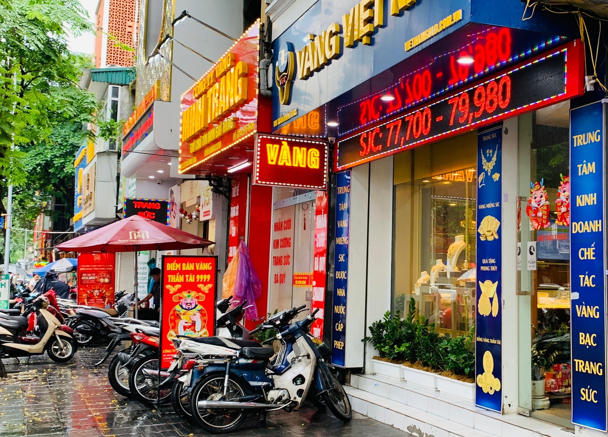'Pho vang' Ha Noi diu hiu hinh anh