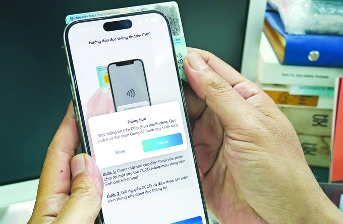 Gian nan xac thuc sinh trac hoc hinh anh