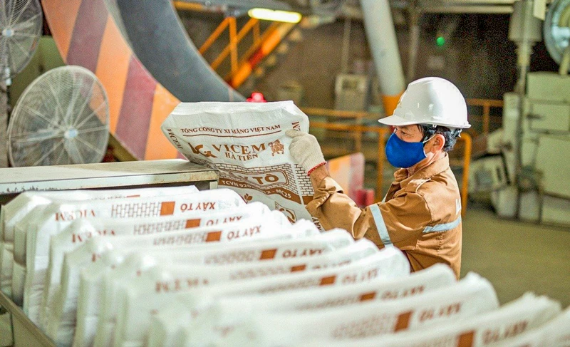 Nha san xuat xi mang lon nhat mien Nam bao lai tro lai hinh anh