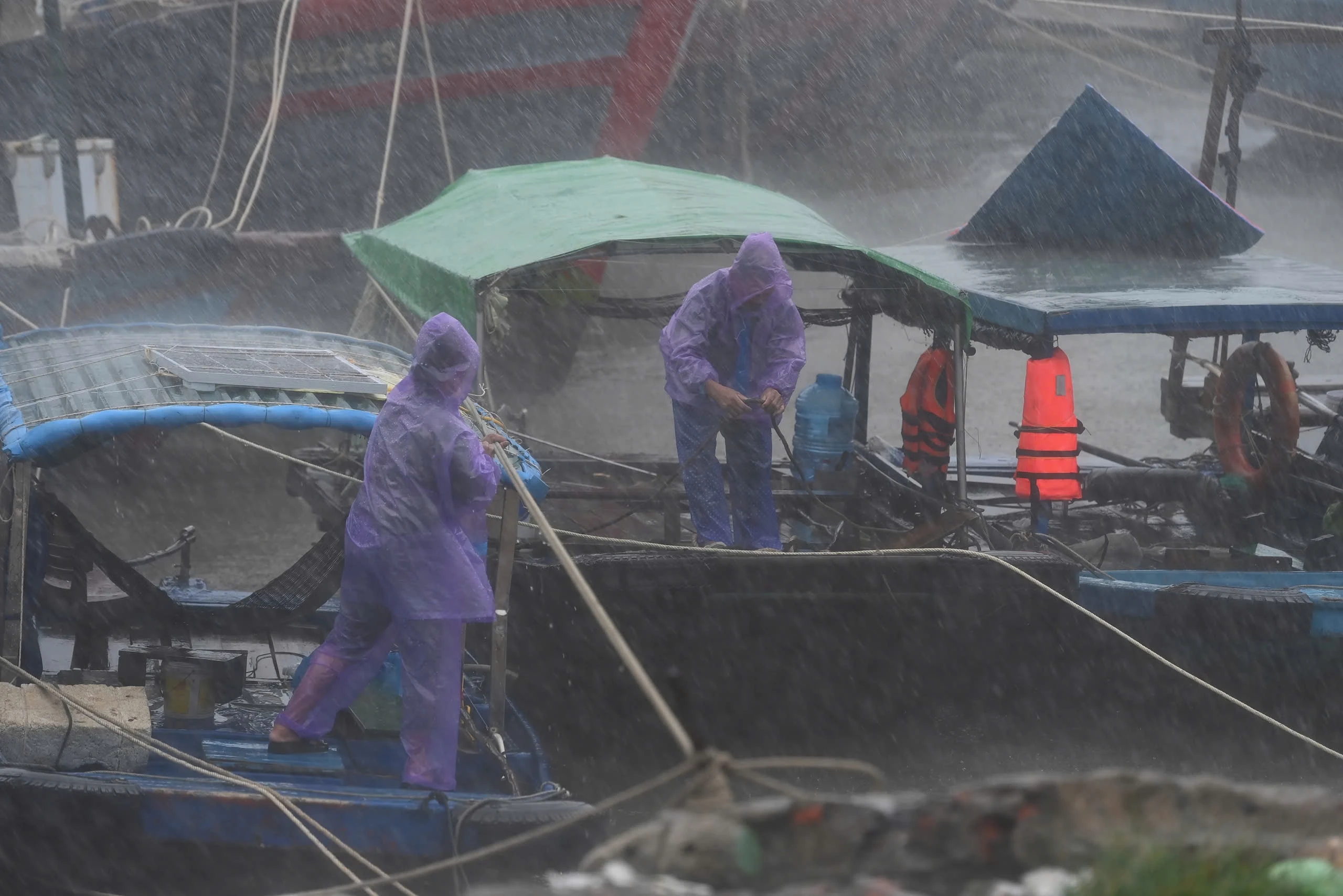 Gan 12.000 khach vay von tai Quang Ninh, Hai Phong bi thiet hai do bao hinh anh