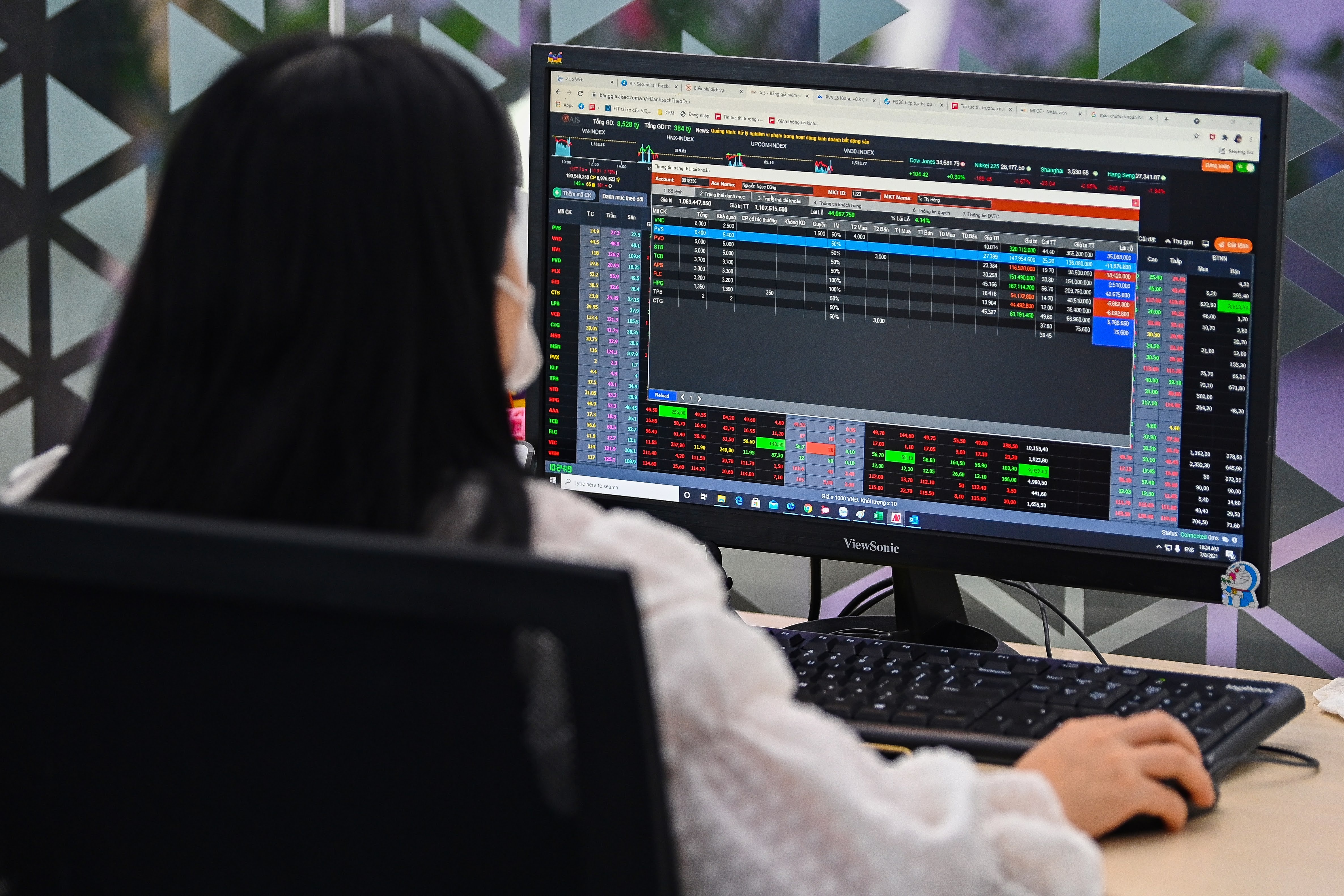 Nha dau tu nuoc ngoai duoc dat lenh mua co phieu khong can du tien hinh anh