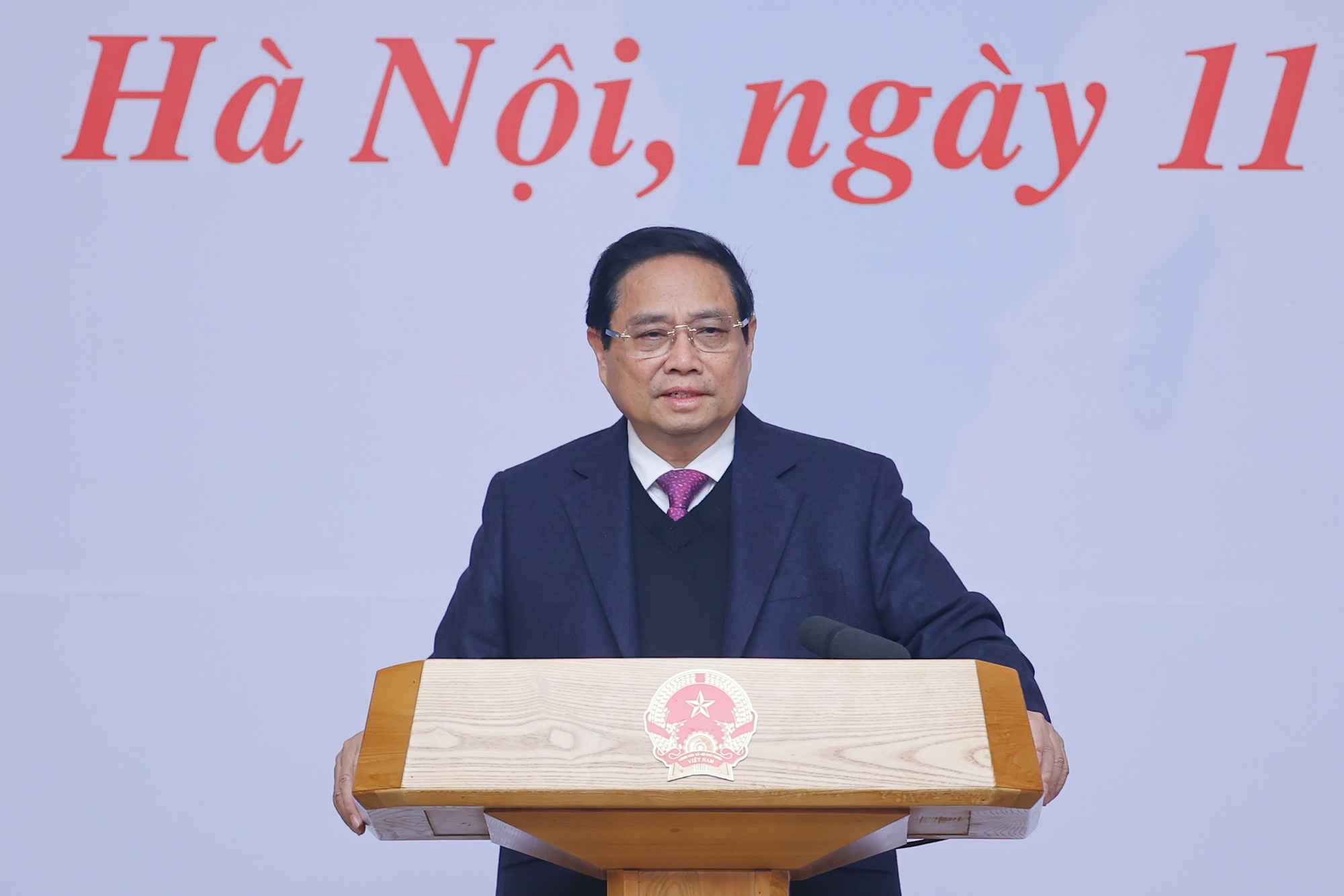 Thu tuong hop voi lanh dao 20 ngan hang hinh anh