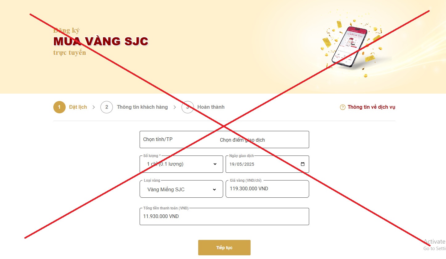 SJC canh bao 4 hinh thuc lua dao mua ban vang hinh anh