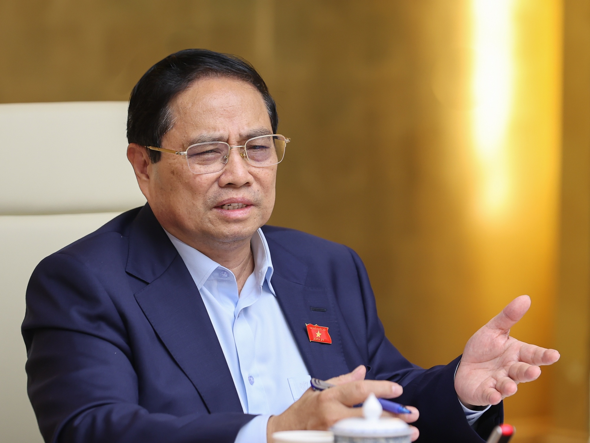 Thu tuong yeu cau khong de thieu xang dau giua cang thang Trung Dong hinh anh