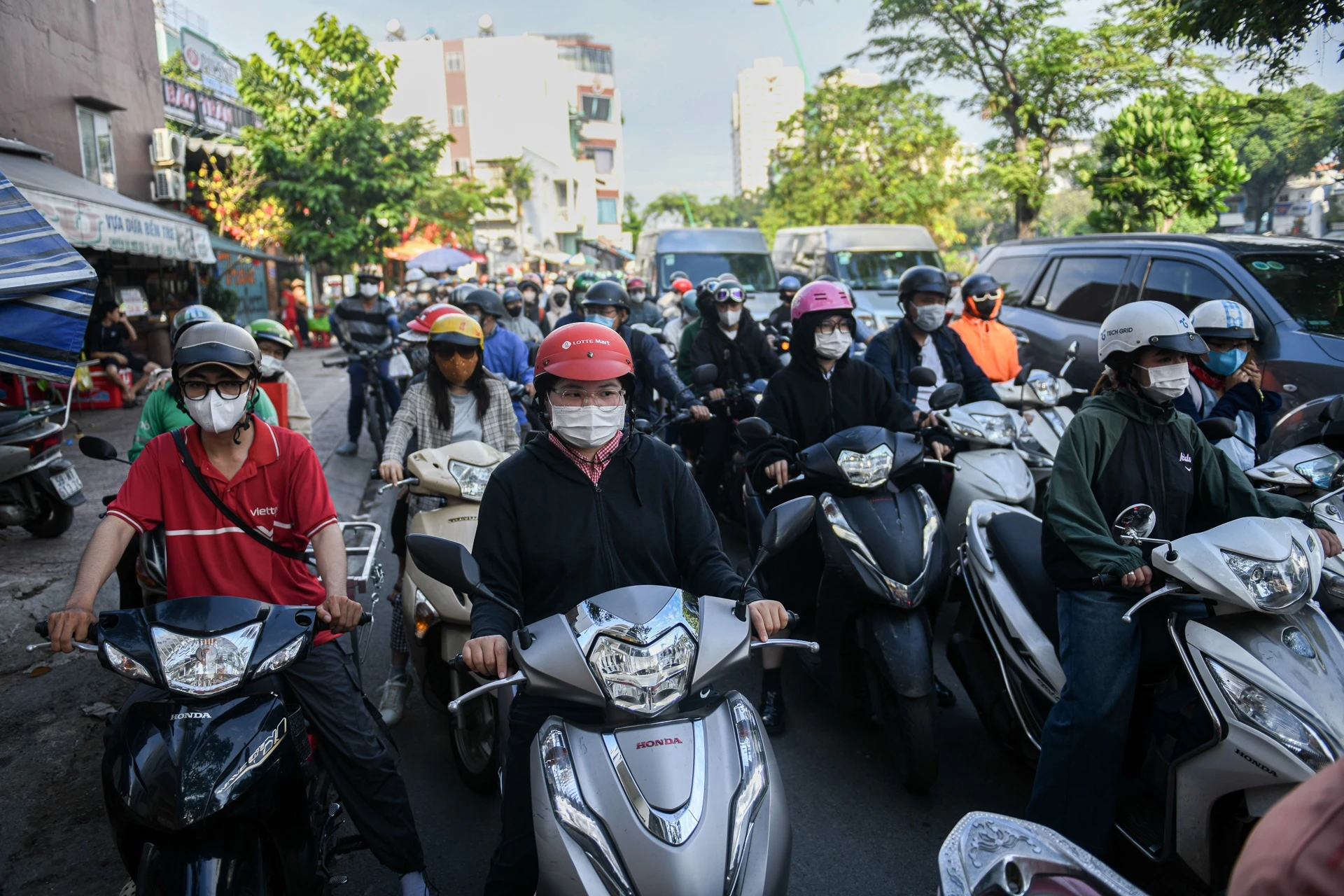 TP.HCM noi ve lo trinh kiem soat khi thai xe co hinh anh