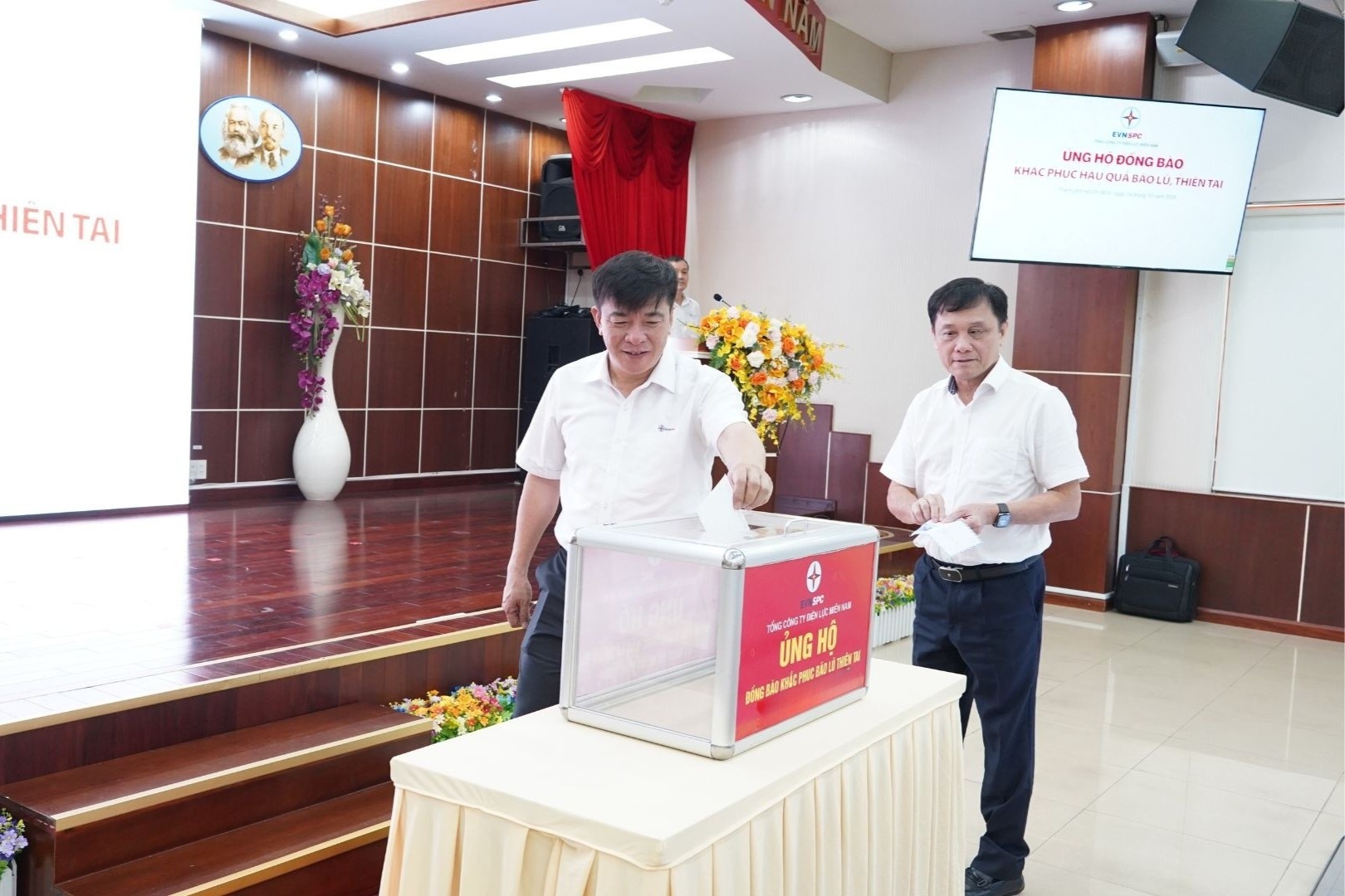 EVNSPC gop gan 10 ty dong ung ho dong bao bao lu va nhan dan Cuba hinh anh