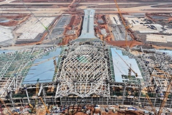 Dau noi dien cho chuyen bay ky thuat dau tien tai san bay Long Thanh hinh anh