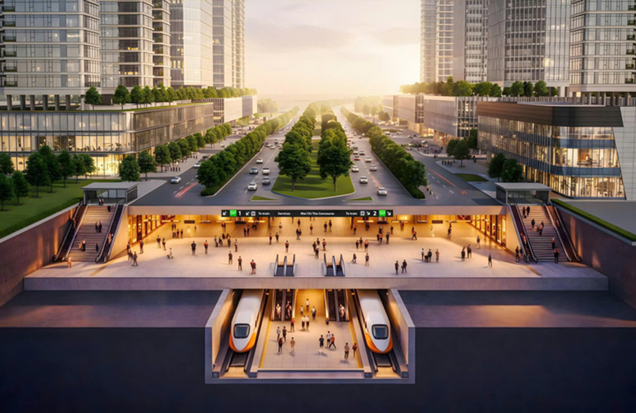 Metro Ben Thanh anh 1