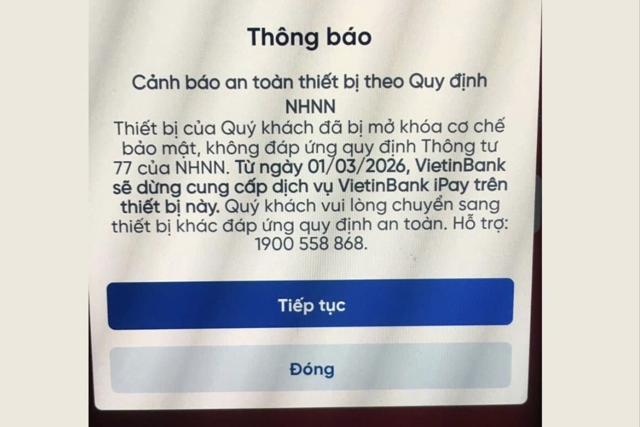 Nhieu nguoi bat ngo vi bi ngan hang khoa giao dich tren app hinh anh