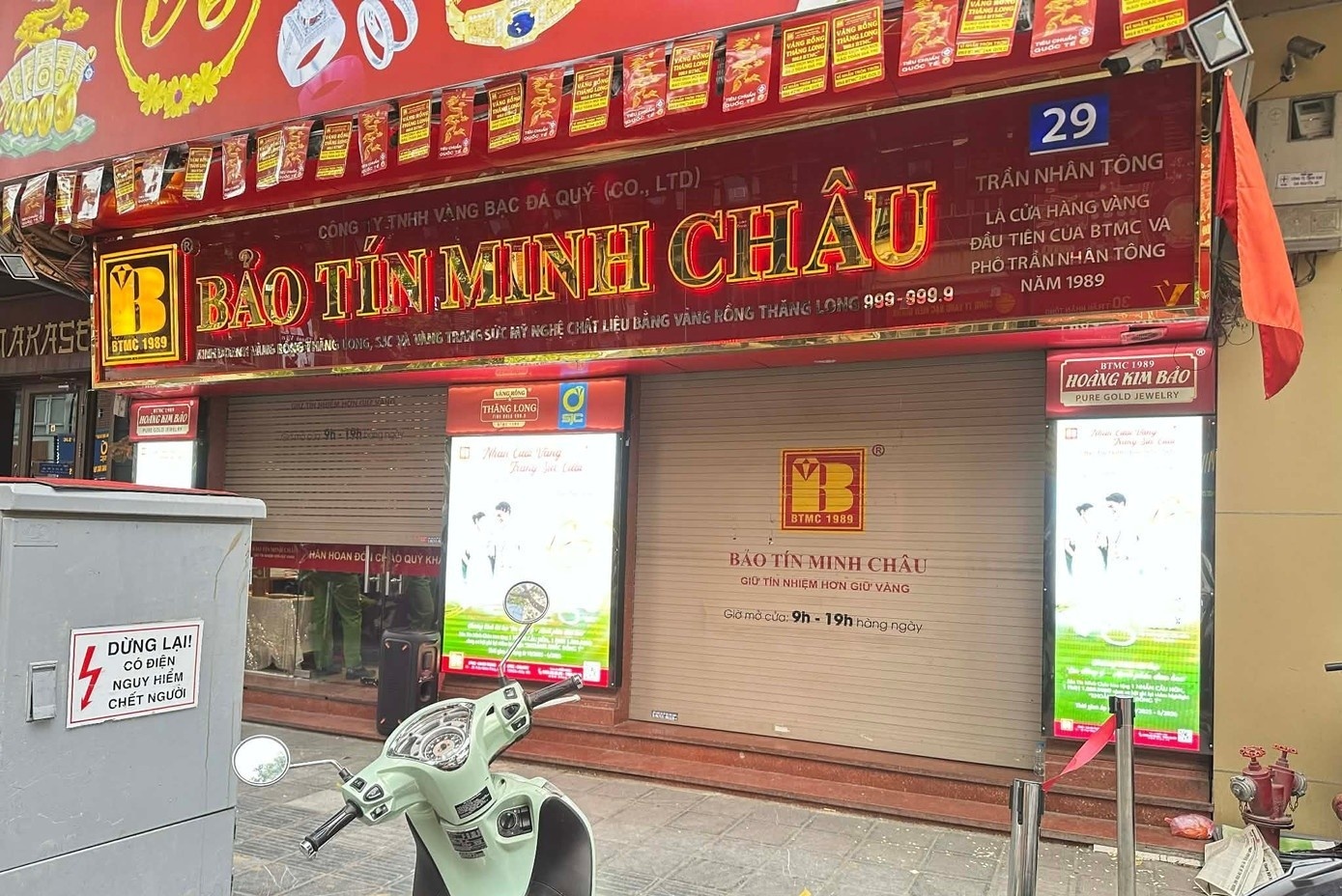 Bao Tin Minh Chau dong cua, website 'tat' cap nhat gia vang hinh anh