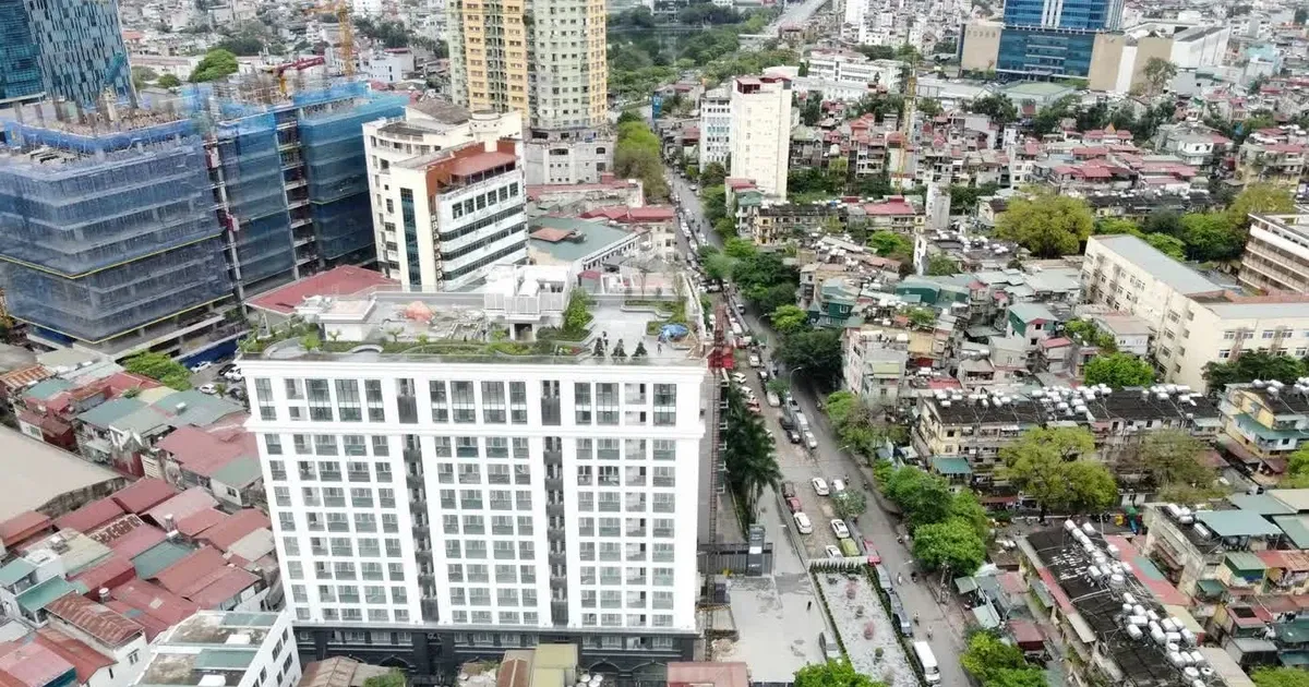 Yeu cau han che phat trien cong trinh cao tang o trung tam Ha Noi hinh anh