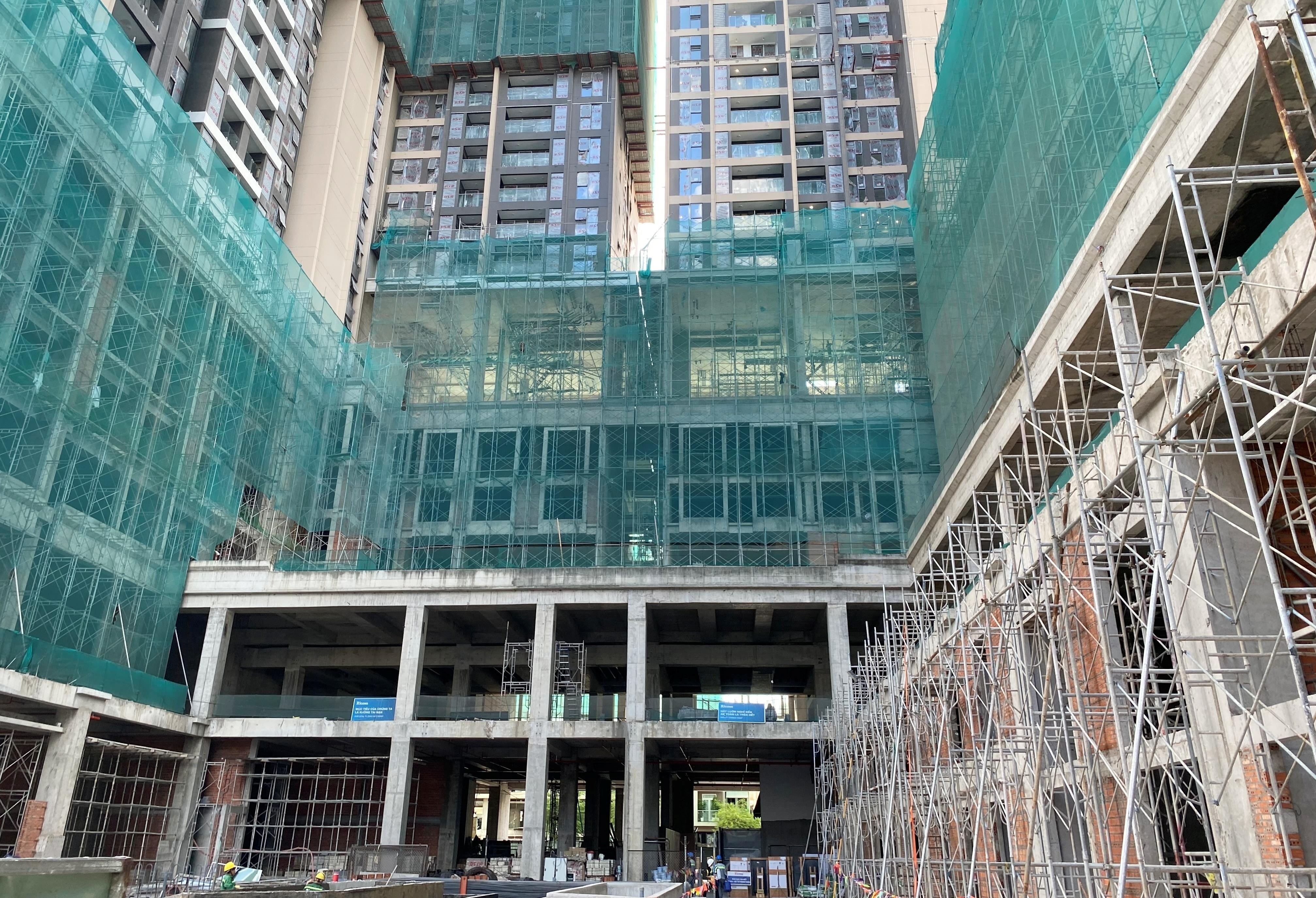 Được gỡ pháp lý, nhiều dự án ở trung tâm TP.HCM tăng tốc về đích
