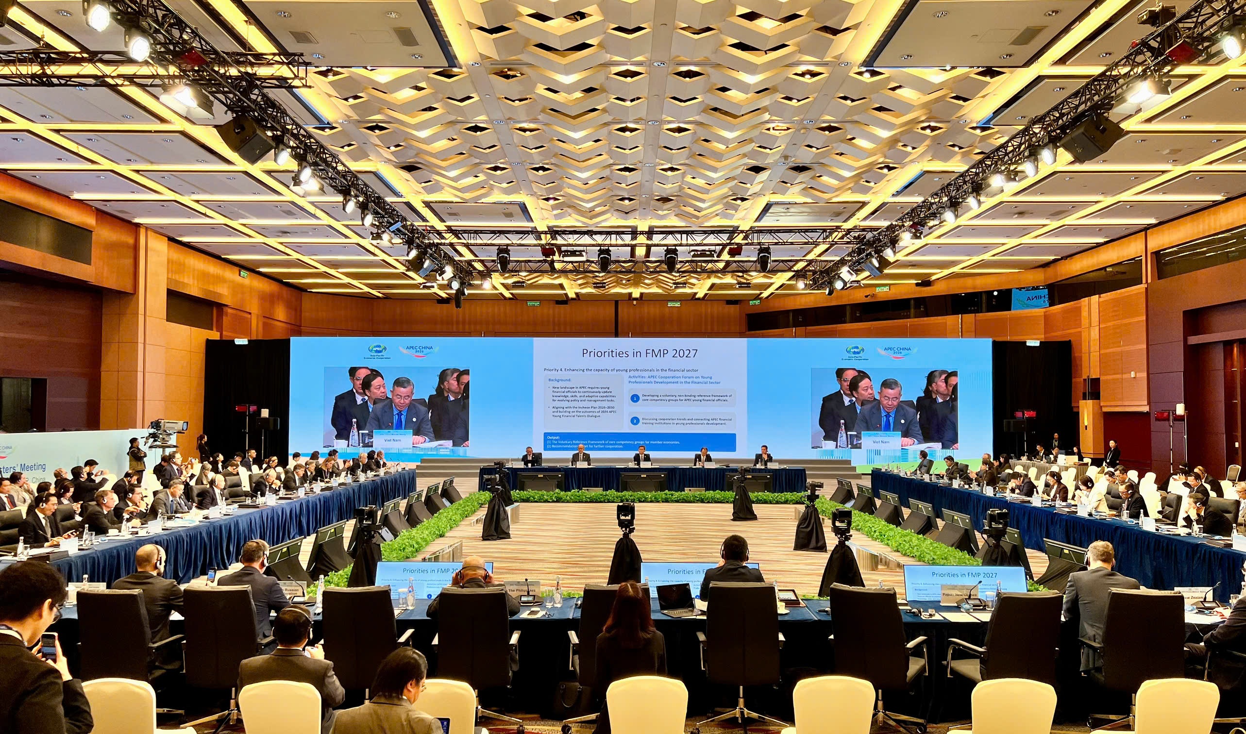 Việt Nam tiếp nhận vai trò chủ trì Tiến trình Bộ trưởng Tài chính APEC 2027