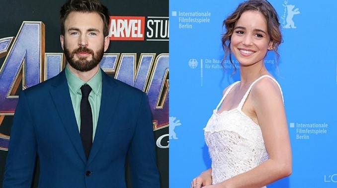 Chris Evans,  Hen ho,  Alba Baptista anh 1