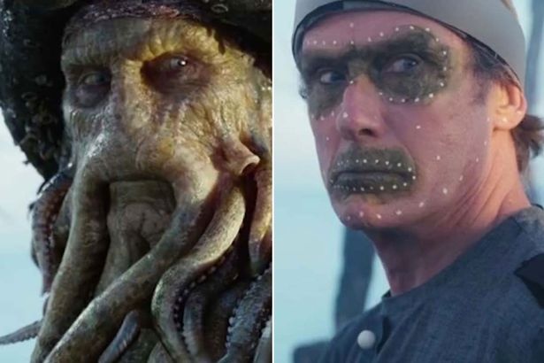 Cuop bien Caribbean,  Bill Nighy,  Johnny Depp anh 1