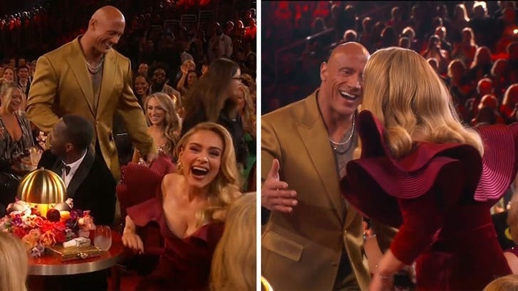 The Rock,  Adele,  Grammy 2023 anh 1
