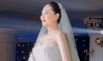 Hinh anh MC Mai Ngoc trong le cuoi hinh anh