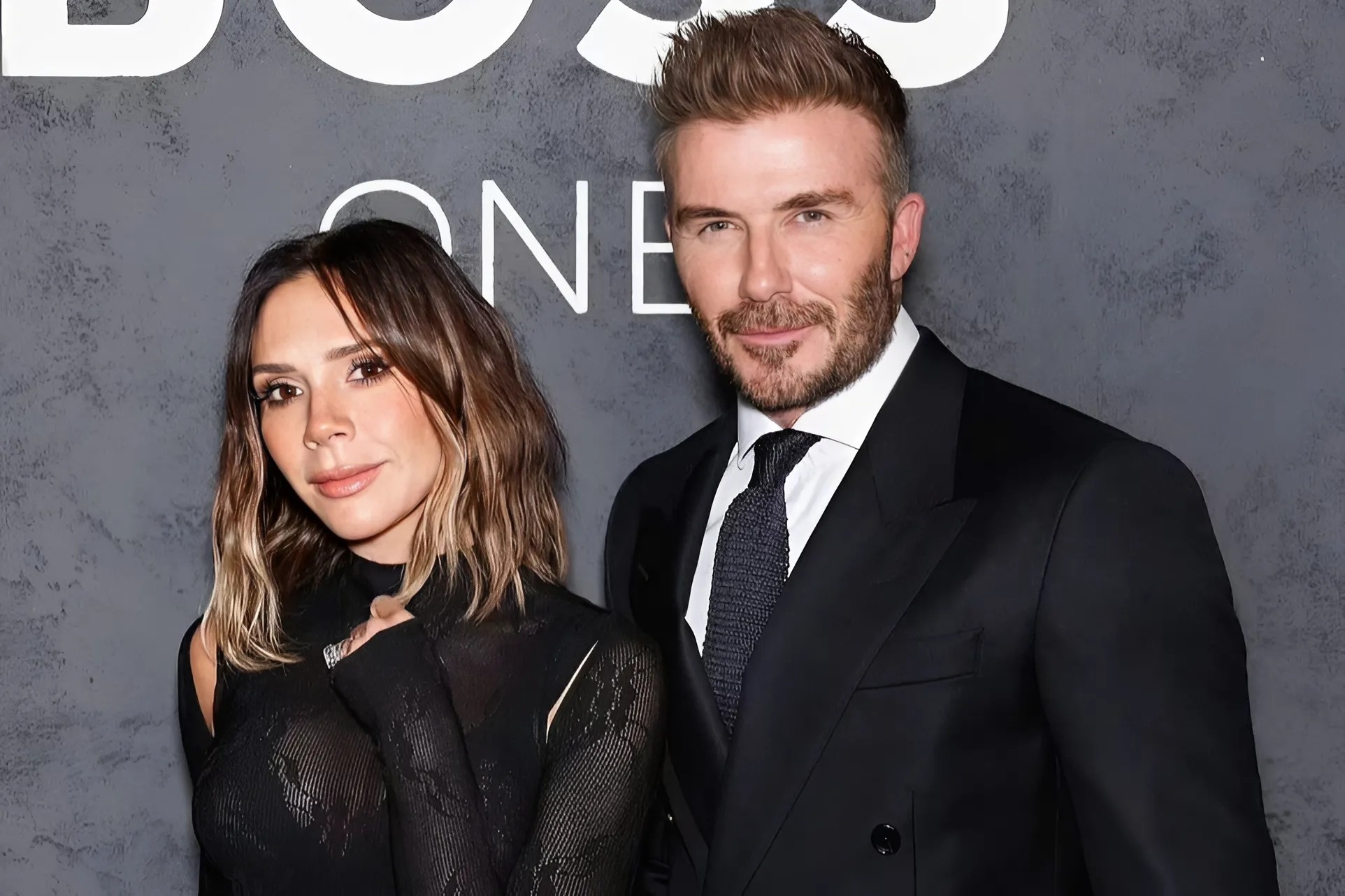 David Beckham va vo con thanh tam diem hinh anh