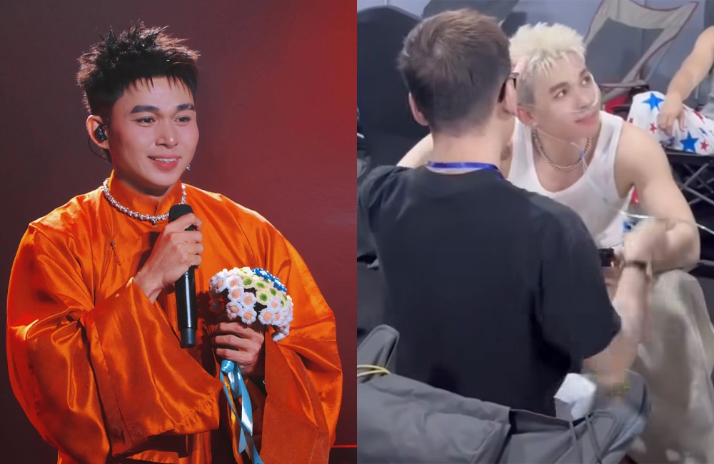 Jun Pham tho oxy, met moi o concert Anh trai vuot ngan chong gai hinh anh