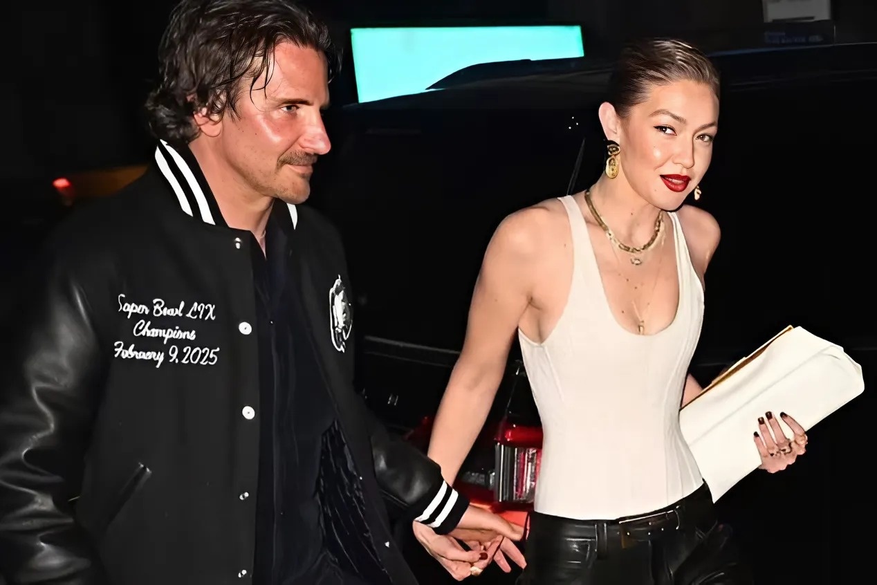 Gigi Hadid goi cam ben Bradley Cooper hinh anh