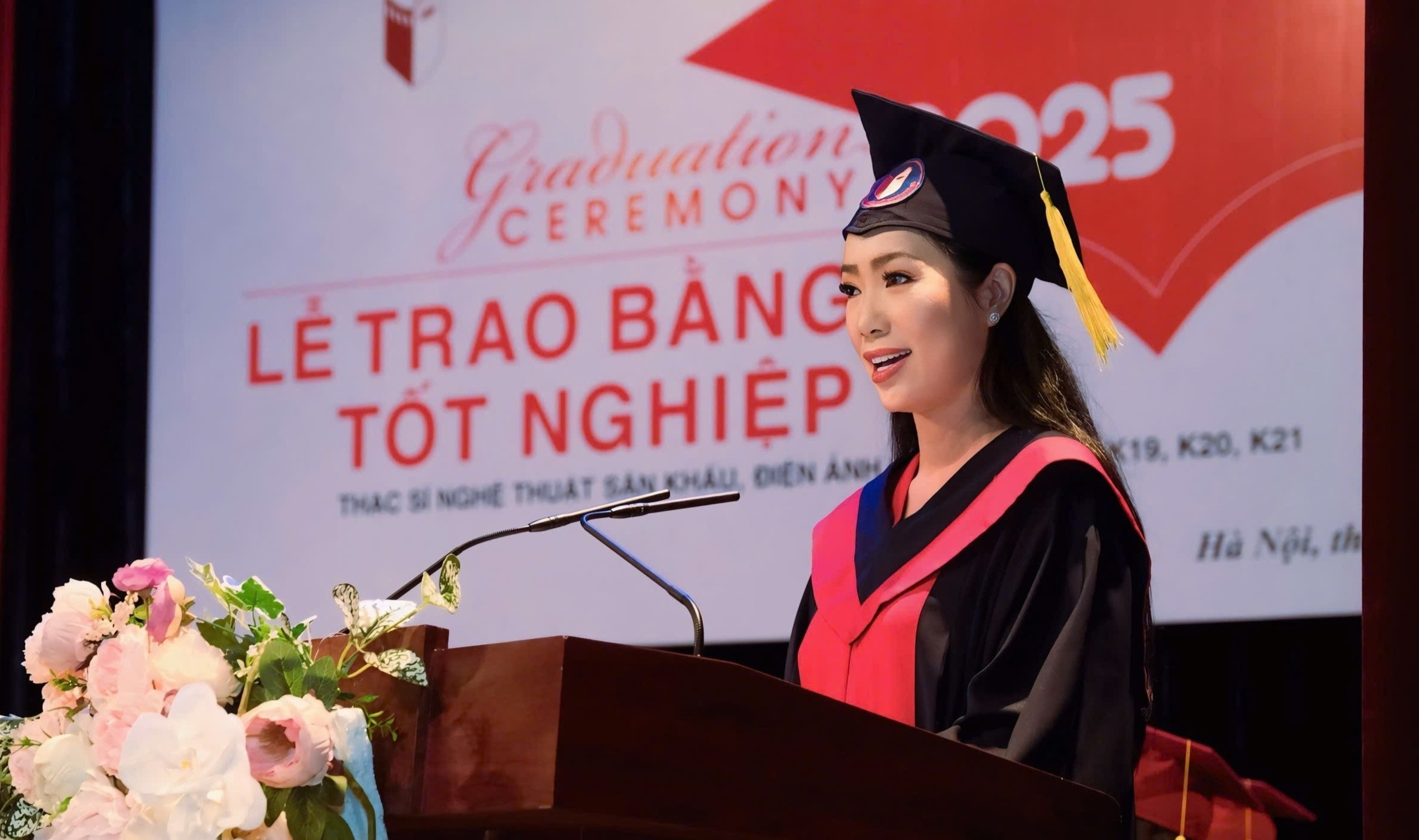 Trinh Kim Chi tot nghiep thac si o tuoi 54 hinh anh