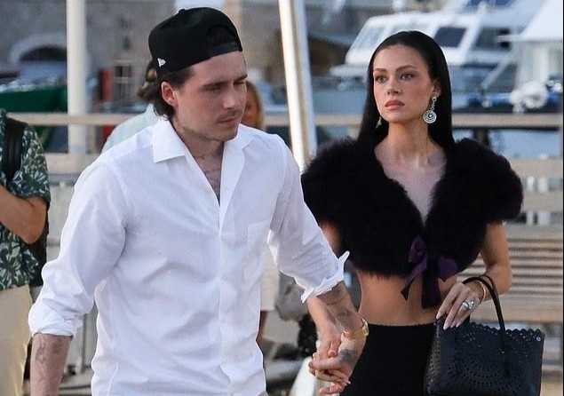 Vo Brooklyn Beckham cang thang hinh anh