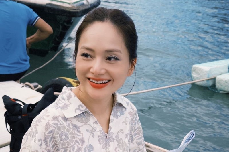 Lan Phuong, Doan Quoc Dam gay chu y hinh anh