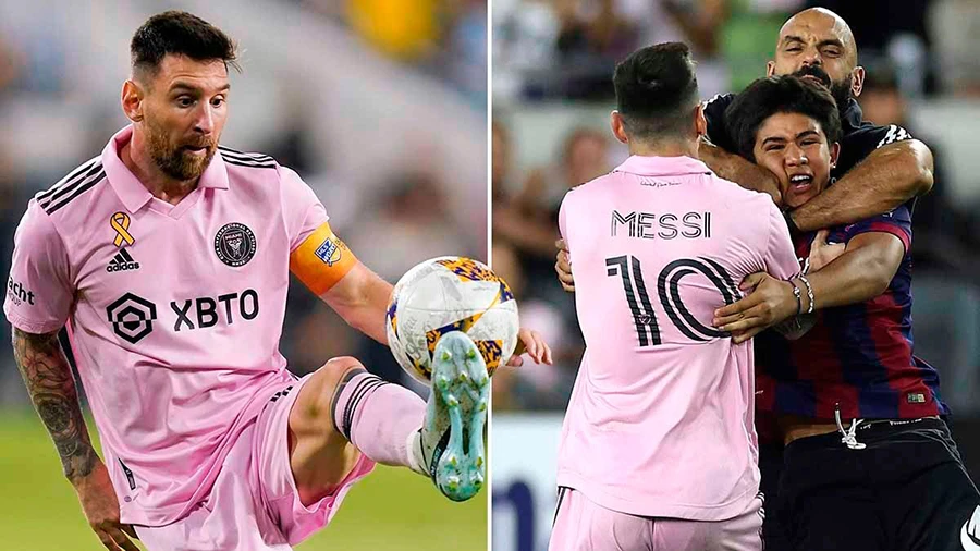 Khi tat ca cau thu Inter Miami tro thanh ve si cua Messi hinh anh