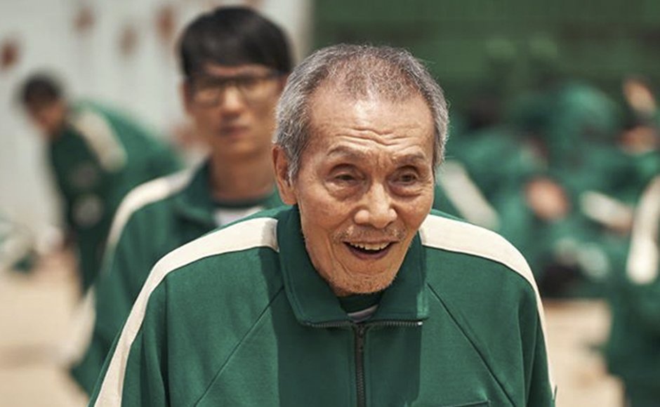 Sao 'Squid Game' doi dien an tu o tuoi 80 hinh anh