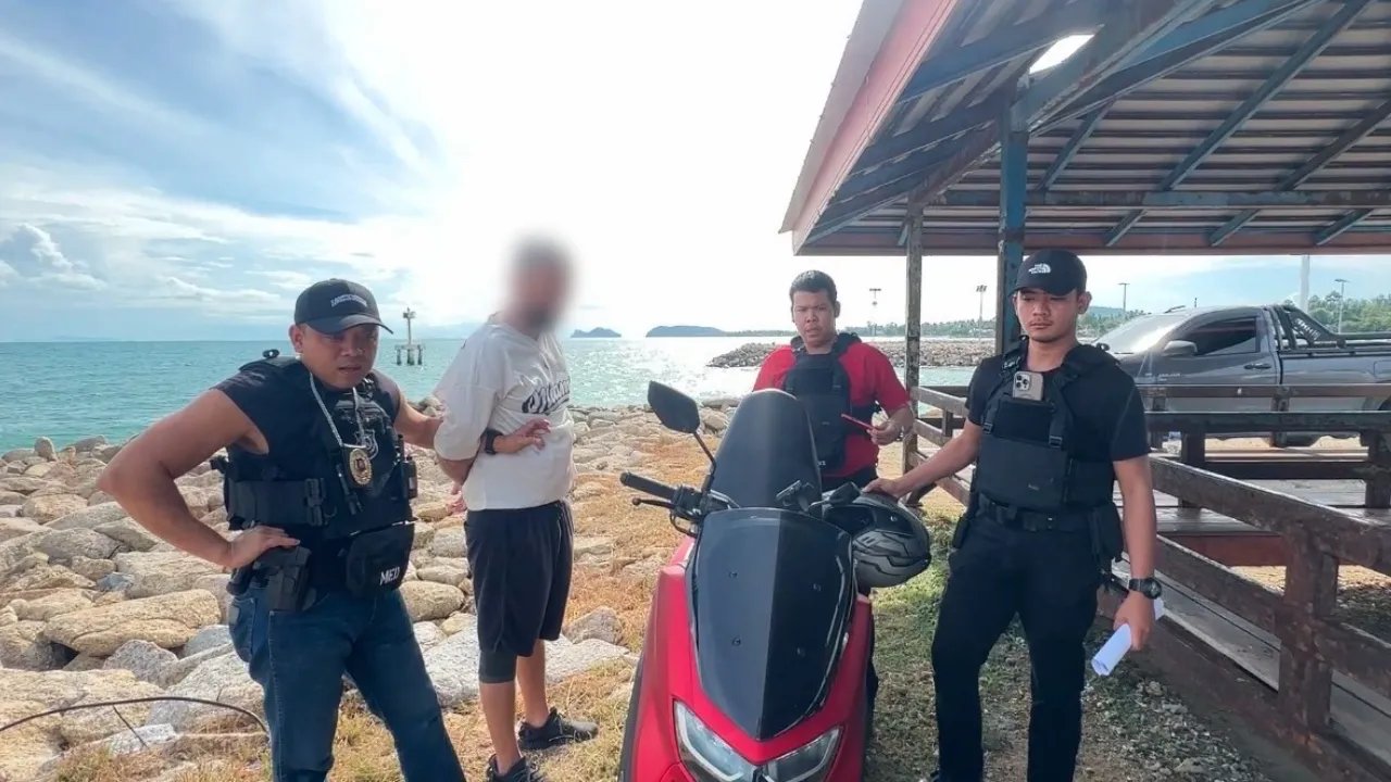 DJ Nga,  bat khan cap,  Thai Lan anh 1