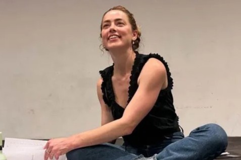 Amber Heard tro lai hinh anh