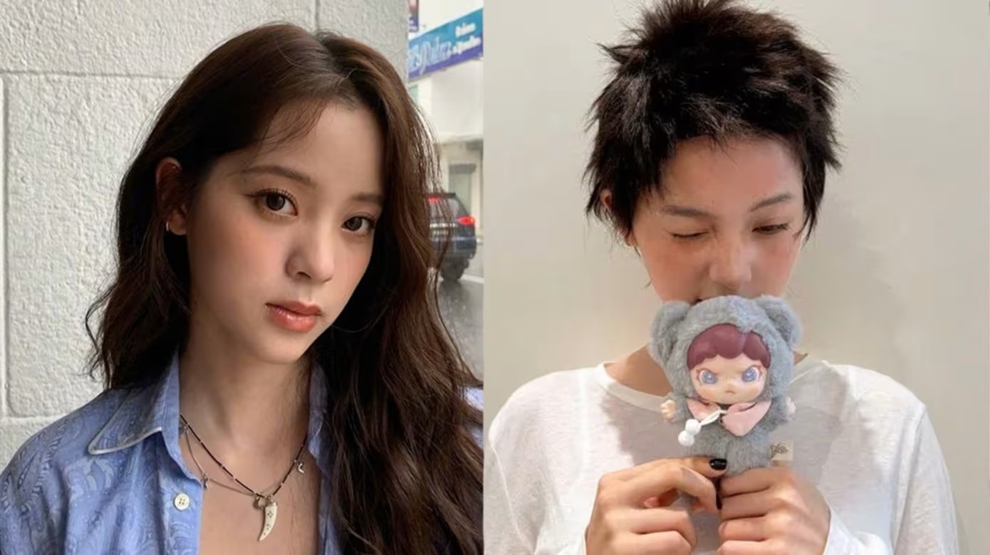 Au Duong Na Na cat sach toc, xuat hien voi ve ngoai ky la hinh anh