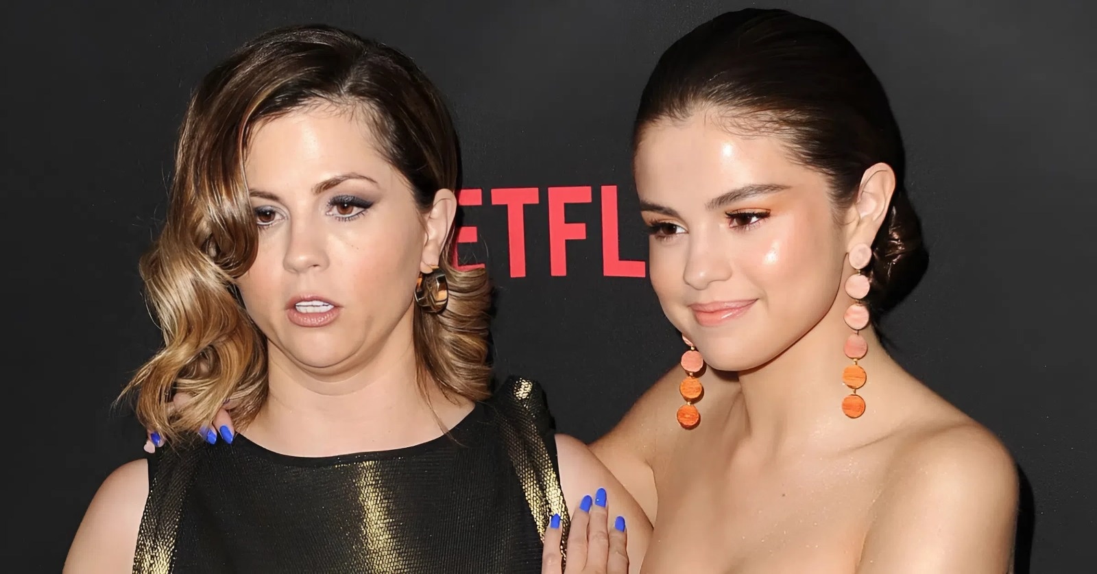 Me Selena Gomez that vong sau le cuoi con gai hinh anh