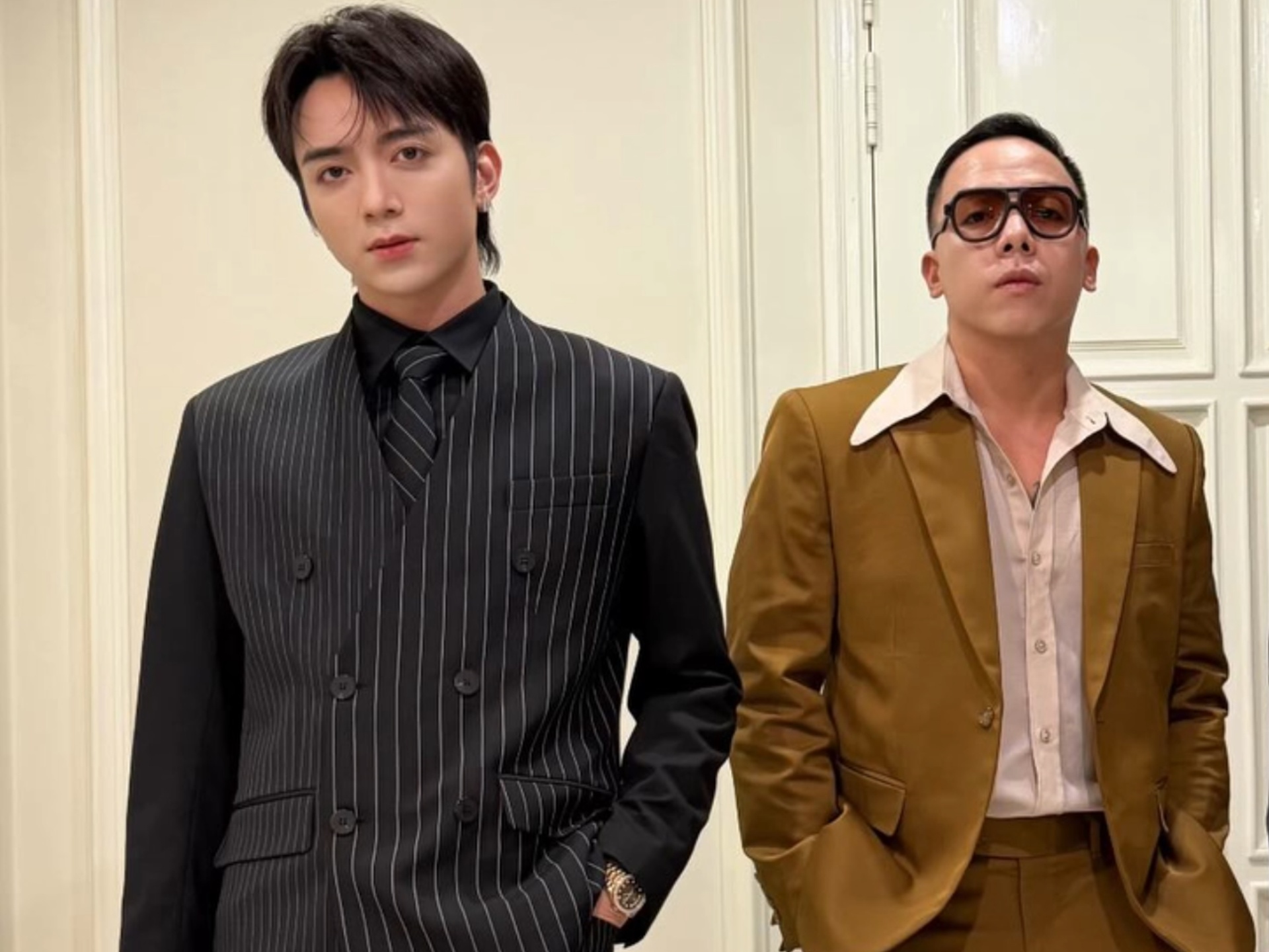 SOOBIN du dam cuoi Phuong Nhi va thieu gia Pham Nhat Minh Hoang hinh anh