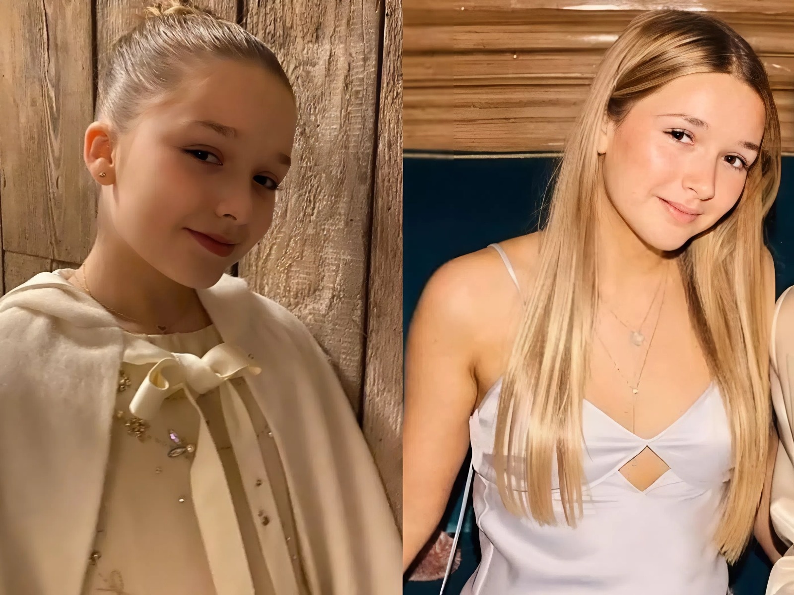 Khong nhan ra con gai 14 tuoi cua David Beckham hinh anh