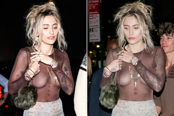 Con gai Michael Jackson tiep tuc hau toa hinh anh