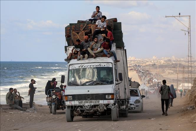 Israel chap thuan 'duong ranh gioi rut quan ban dau' o Gaza hinh anh