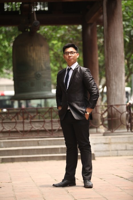 Nam du học sinh Nguyễn Đức Anh.