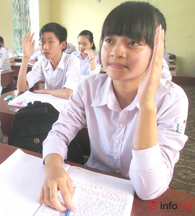 Em Đặng Thị Trang, cựu học sinh lớp 9C Trường THCS Thị trấn Gia Lộc (huyện Gia Lộc, tỉnh Hải Dương).