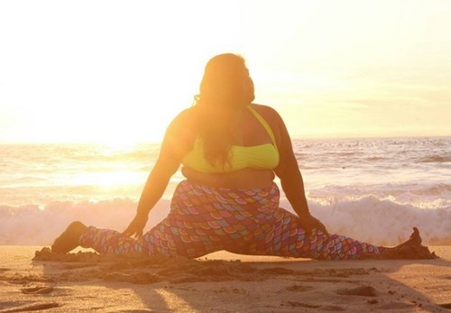 Valerie bắt đầu yêu thích yoga từ cách đây 3 năm.